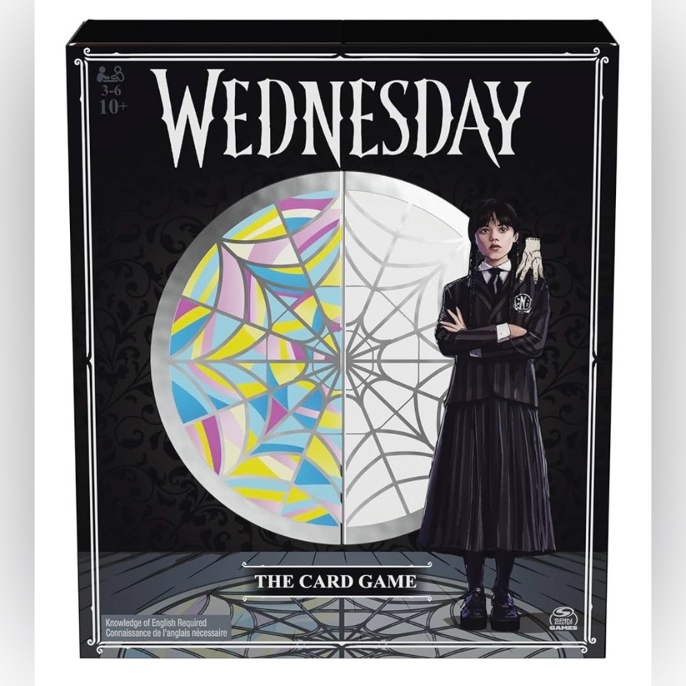 NWT Wednesday Card Game Premium Foil Cards from The Hit TV Series Wednesday